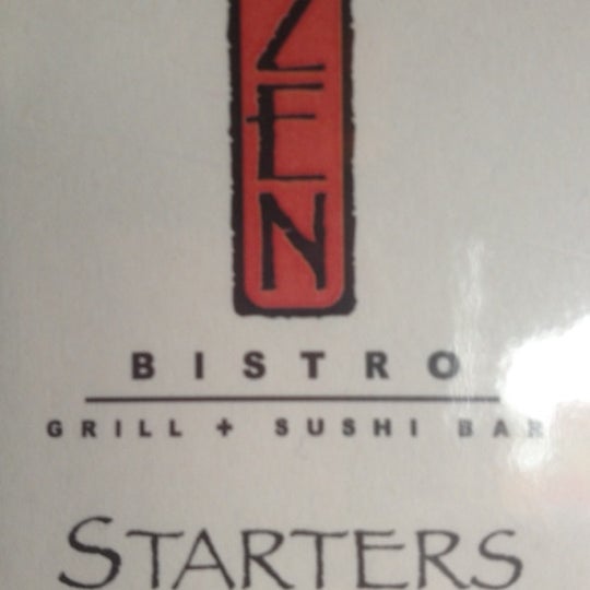 Photo taken at Zen Bistro Grill + Sushi by Dusty S. on 6/6/2012