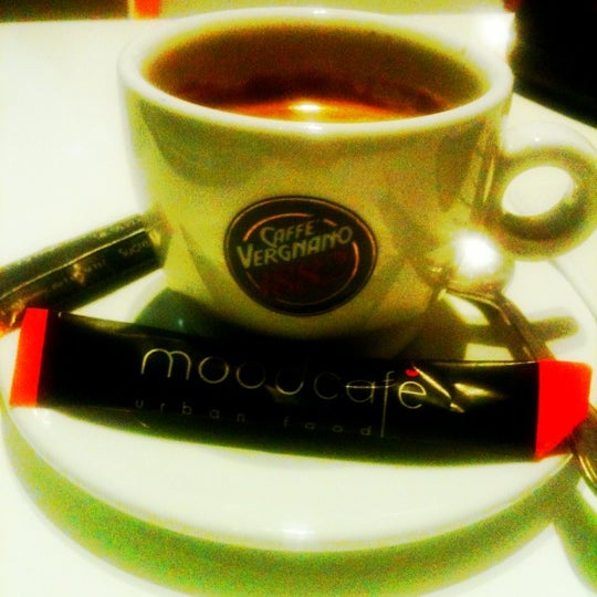 Photo taken at Mood Café by Mourad B. on 4/8/2012