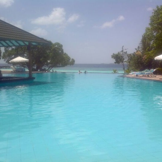 Das Foto wurde bei Adaaran Select Meedhupparu Island Resort von Lelik K. am 5/2/2012 aufgenommen
