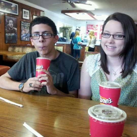 Photo taken at Raising Cane&#39;s Chicken Fingers by Pat C. on 3/11/2012