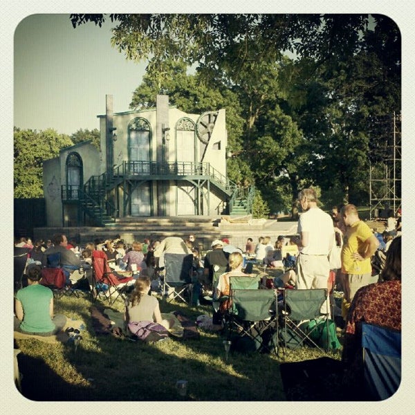 Photo taken at Shakespeare in the Park by John C. on 5/31/2012