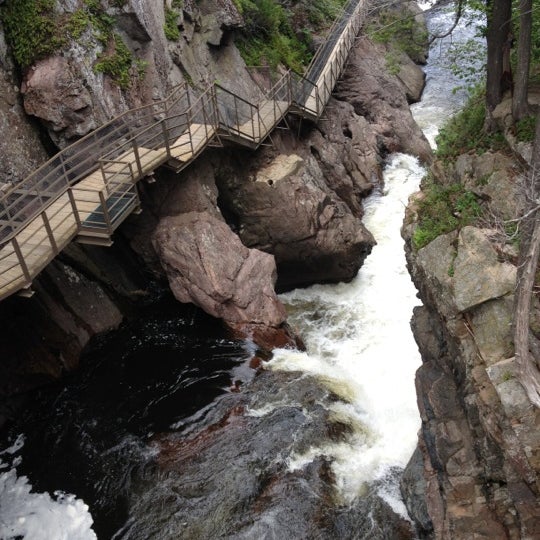 Photo taken at High Falls Gorge by Cathy C. on 5/25/2012