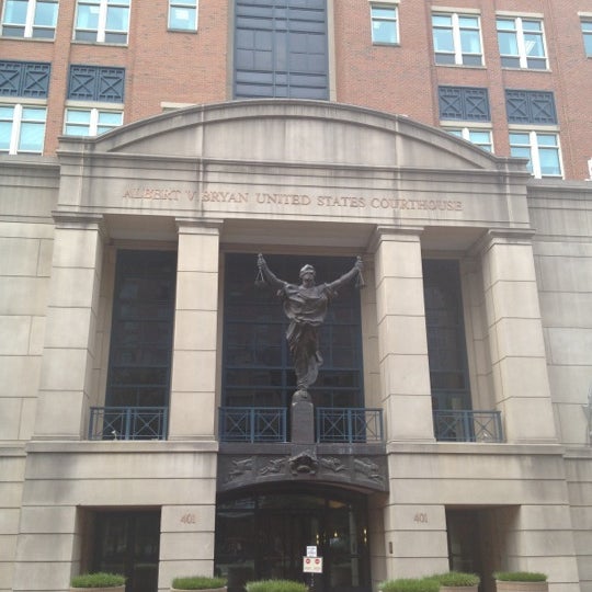 Albert V. Bryan U.S. Courthouse Eisenhower East Carlyle District