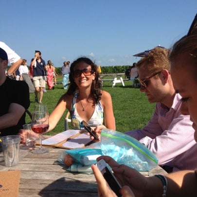 Photo taken at Peconic Bay Winery by Doug S. on 8/4/2012