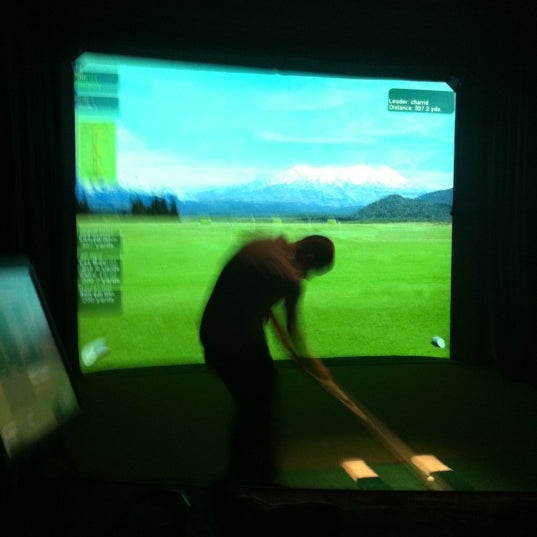 Photo taken at The Range Golf Center &amp; Sports Bar by Olivia Carolyn S. on 5/26/2012