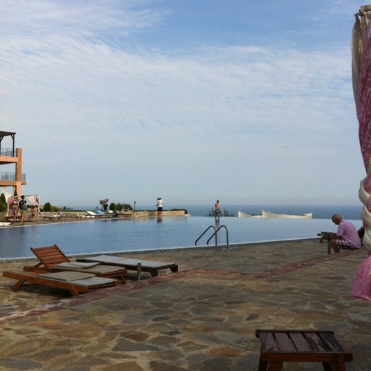 Photo taken at Kaliakria Resort by Radina D. on 8/10/2012