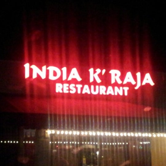Photo taken at INDIA K&#39; RAJA Restaurant by Kass N. on 8/29/2012