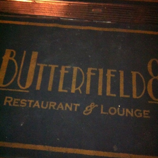 Photo taken at Butterfield 8 Restaurant &amp; Lounge by Danny F. on 7/17/2012