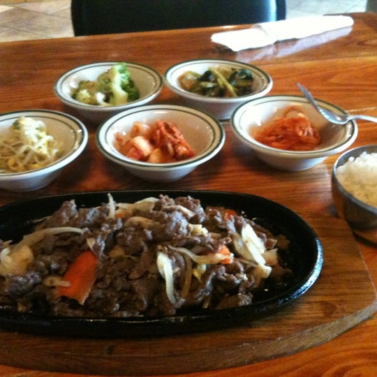 Photo taken at Beewon Korean Cuisine by Corby on 7/24/2012