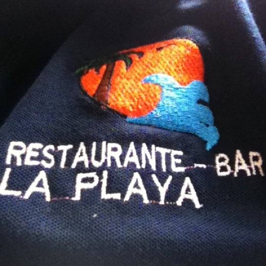 Photo taken at Restaurante Bar La Playa by Juan H. on 7/10/2012