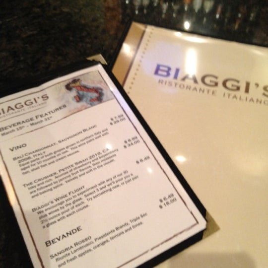 Biaggi's Ristorante Italiano Italian Restaurant in Naperville
