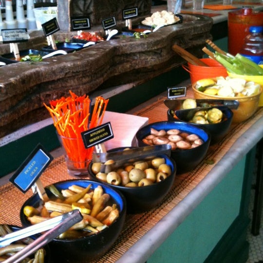 Bloody Mary bar open for Saturday lunch and Sunday brunch!
