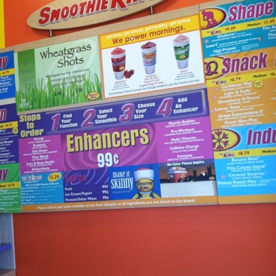 8/3/2012 tarihinde Danny M.ziyaretçi tarafından Smoothie King'de çekilen fotoğraf