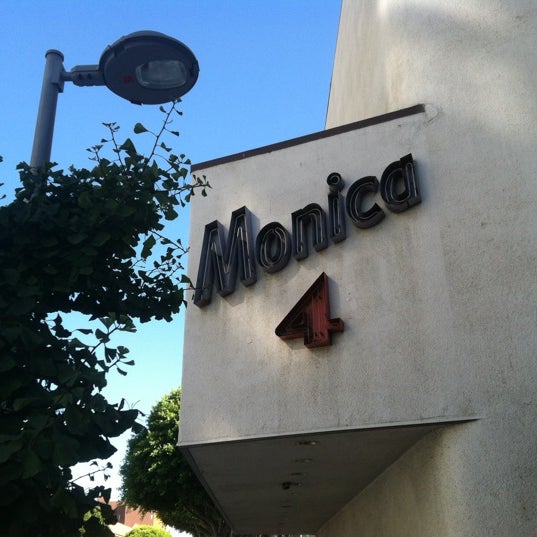Photo taken at Laemmle&#39;s Monica Fourplex by Amy G. on 9/2/2012