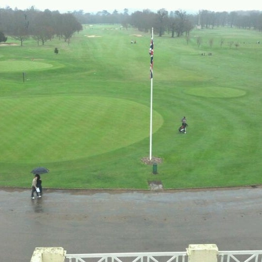 Photo taken at Stoke Park Country Club, Spa &amp; Hotel by Richard A. on 3/17/2012