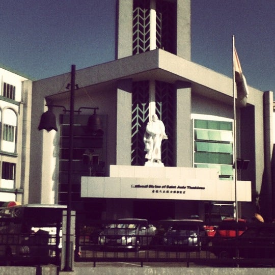 National Shrine Of St Jude Thaddeus Church In Manila