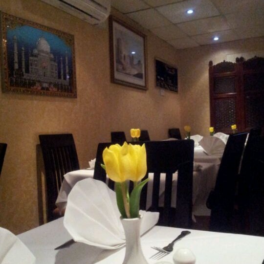 Photo taken at The Mughal&#39;s by Stephanie on 4/17/2012