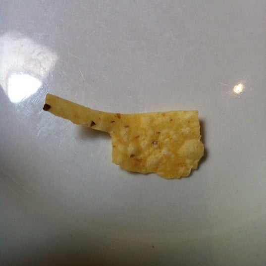 Try to find chips shaped like states. Example: Oklahoma!