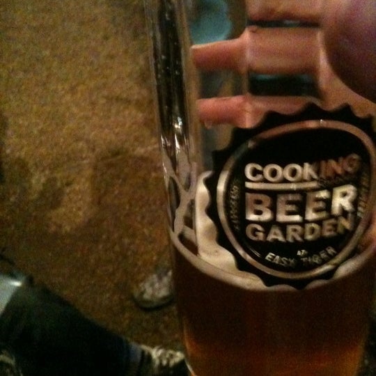 Photo taken at Cooking Channel Beer Garden at Easy Tiger by Kathryn H. on 3/11/2012