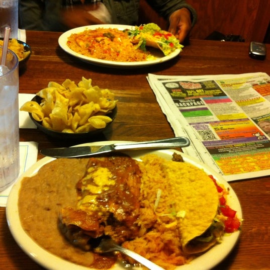 Photo taken at Mexican Inn Cafe by J.A.C. M. on 3/30/2012