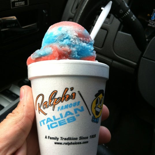 Photo taken at Ralph&#39;s Famous Italian Ices by Justin K. on 7/1/2012