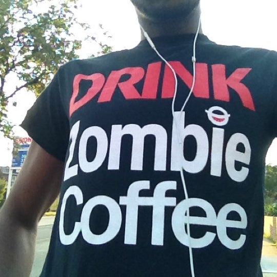 Photo taken at Zombie Coffee at FrozenYo by Kam&#39;ron D. on 7/18/2012