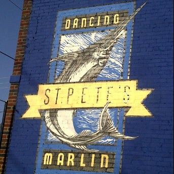Photo taken at St. Pete&#39;s Dancing Marlin by Stacey C. on 4/15/2012