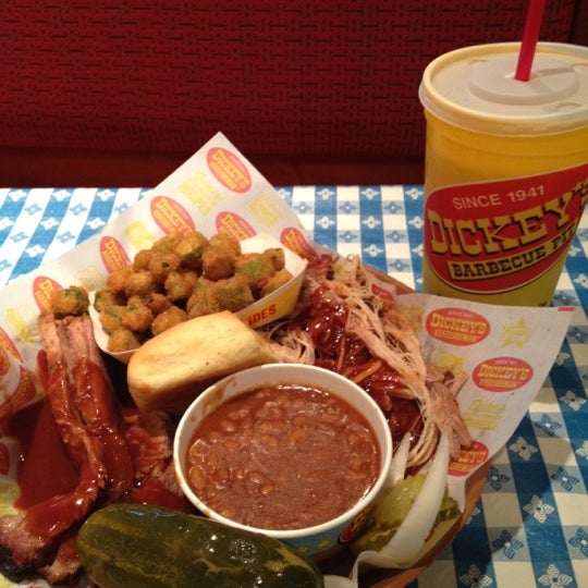 Photo taken at Dickey&#39;s Barbecue Pit by Greg C. on 5/8/2012