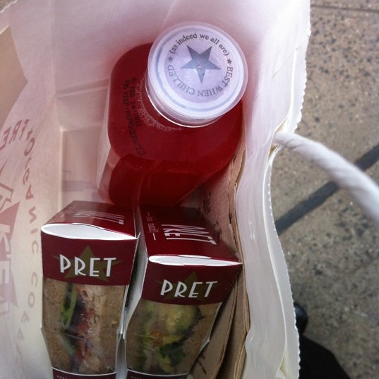Photo taken at Pret A Manger by Lexi on 2/10/2012