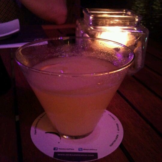 El martini de jengibre delicioso!!!