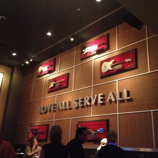 Photo taken at Hard Rock Cafe Four Winds by Dan T. on 9/8/2012