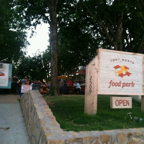 Photo taken at Fort Worth Food Park by Stephanie ☕🌿 on 6/24/2012