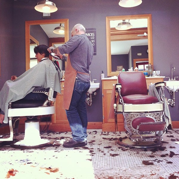 Photo taken at Temescal Alley Barbershop by David J. on 7/18/2012