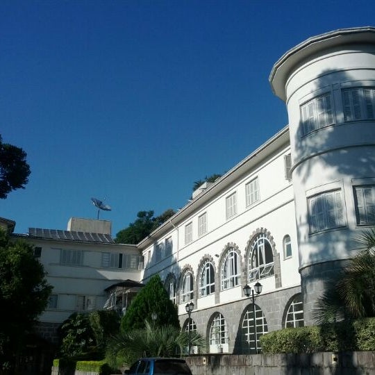Photo taken at Hotel Casacurta by Rodrigo C. on 3/8/2012