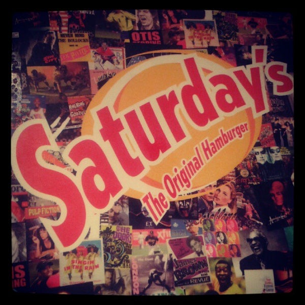 Photo taken at Saturday&#39;s The Original Burger by Dario S. on 5/19/2012