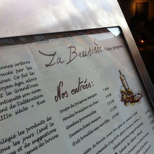 รูปภาพถ่ายที่ La Braisière โดย Jan V. เมื่อ 5/30/2012