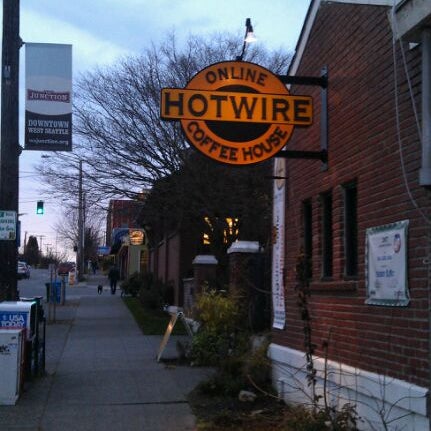 Photo taken at Hotwire Coffeehouse by Mike M. on 3/22/2012