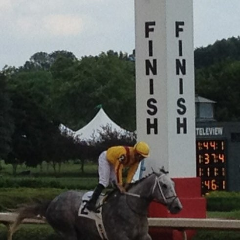 Photo taken at Oaklawn Racing &amp; Gaming by Mike W. on 4/14/2012