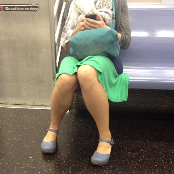 Photo taken at MTA Subway - M Train by Melinda F. on 9/13/2012