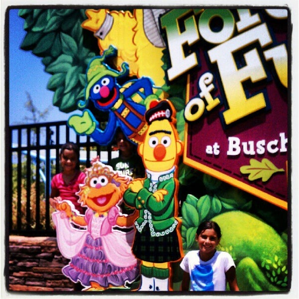 Photo taken at Sesame Street Forest of Fun by James Davalos on 7/7/2012