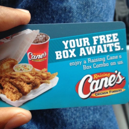 Photo taken at Raising Cane&#39;s Chicken Fingers by NBOI on 3/10/2012