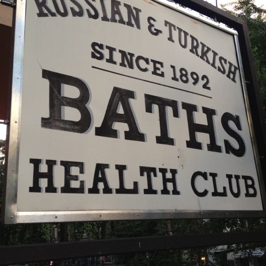 Photo taken at Russian &amp; Turkish Baths by Sean A. on 9/9/2012