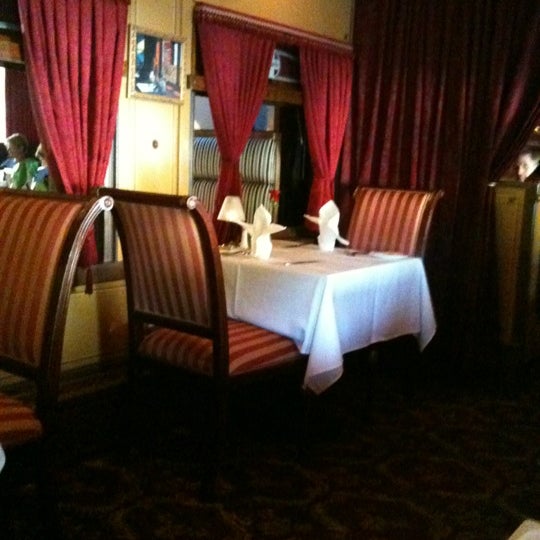 Photo taken at The Vintage Steakhouse by Delia G. on 4/28/2012