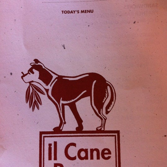 Photo taken at Il Cane Rosso by pauline p. on 6/14/2012