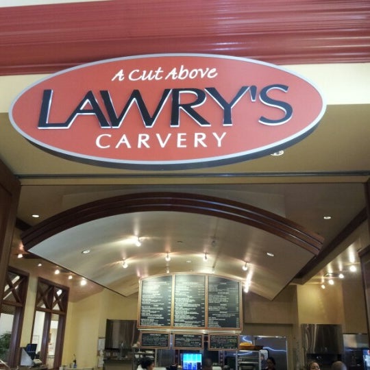 Photo taken at Lawry&#39;s Carvery by Joey V. on 8/13/2012