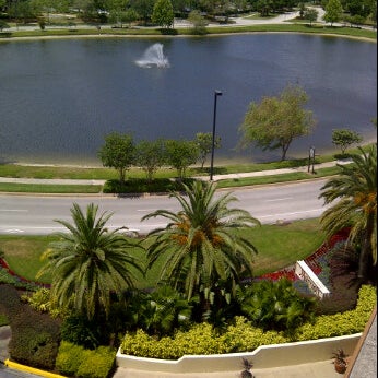 Photo taken at Marriott Orlando Airport Lakeside by Charles R. on 5/1/2012