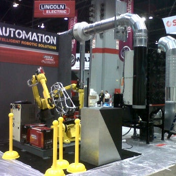 Visit booth 6618 in the North Hall for automated welding, cutting and fume extraction solutions.  We also have good candy!!