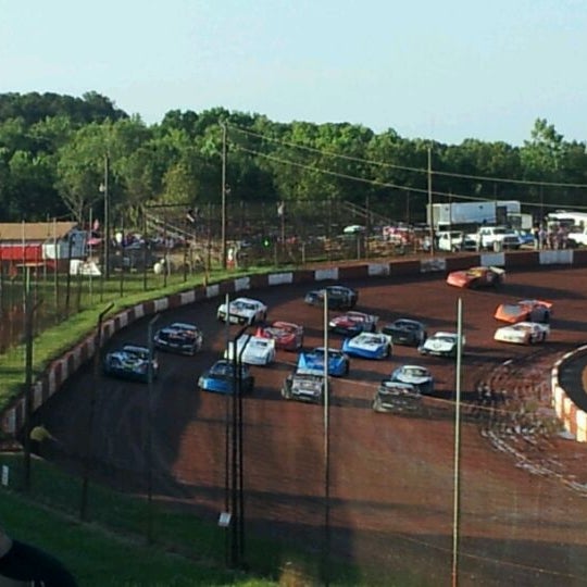 Photo taken at Dixie Speedway Home of the Champions by christy on 4/28/2012