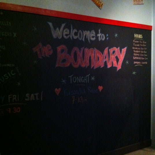 Photo taken at The Boundary American Grille &amp; Tavern by Colette M. on 8/12/2012