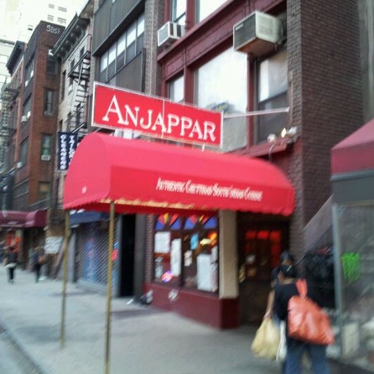 6/6/2012にShashi B.がAnjappar New Yorkで撮った写真